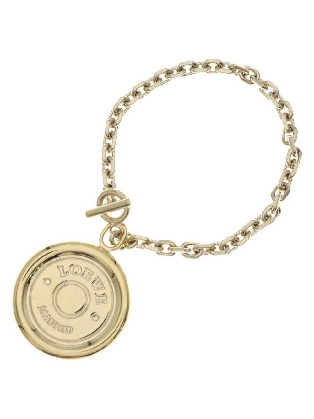 Loewe Coin Bracelet Chain Gold